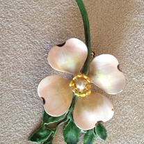 Antique/Vintage Rose Pin