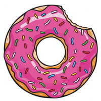 DONUT BEACH BLANKET - Thumbnail 1