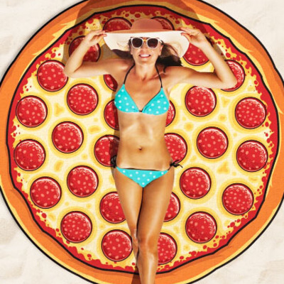Pizza beach blanket - Thumbnail 3