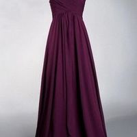 Floor Length Chiffon Bridesmaid Dresses pst0254 - Thumbnail 3
