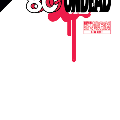 Night of the 80's undead 1 sketch cover
