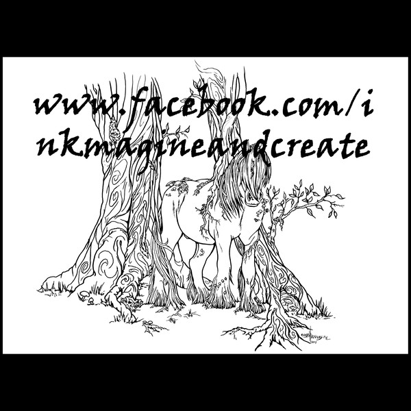 Coloring Poster: Accursed