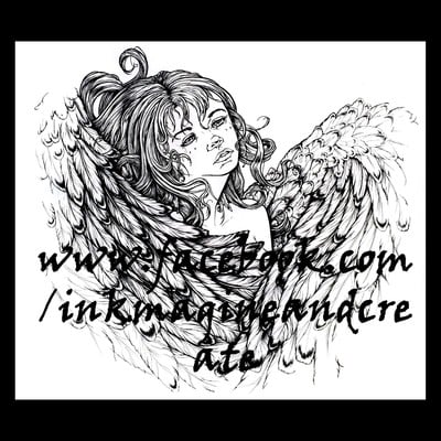 NV: Nakai's wings Coloring Poster