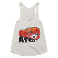 AfroSheek Women's Racerback Tank - Thumbnail 2