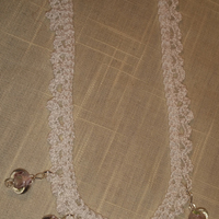 Crocheted Lace Necklace - Thumbnail 1