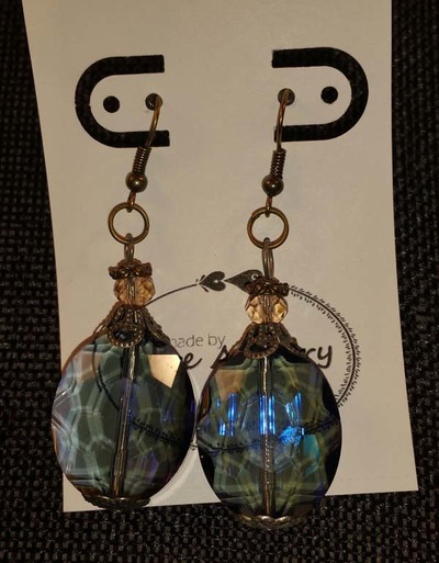 Blue Antique Iridescence