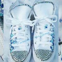 Adult Custom Bling Converse (High Top) - Thumbnail 1