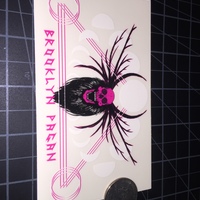 Booklyn Pagan Skull Sticker ( 3 pack of stickers for $5 ) - Thumbnail 2