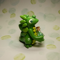 Green Potion Dragon. - Thumbnail 2
