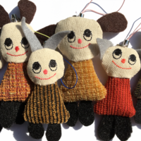 Red Dress Keychain - Thumbnail 1