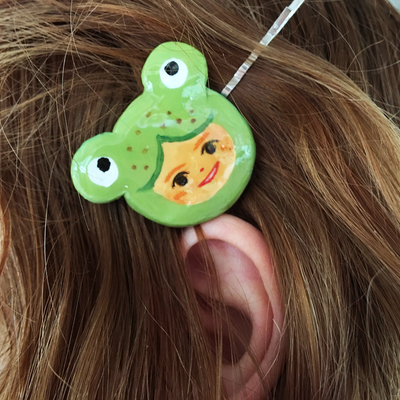 Froggy dx hairclip