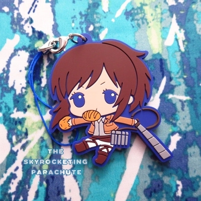 Shingeki no kyojin / attack on titan - rubber strap - eren yeager / mikasa / erwin smith / jean kirstein / armin arlert / sasha blouse / levi - 