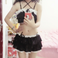 Lovely falbala bikini suit - Thumbnail 1