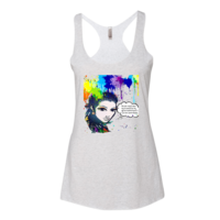 CaribbeanVibe Splatter Women's Tank Top - Thumbnail 1