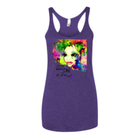 Autumn Fro Women's Tank Top - Thumbnail 2