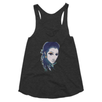 Caribbean Vibe Women's Racerback Tank - Thumbnail 2