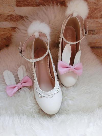 Cute Bunny Ear Heels