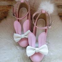 Cute Bunny Ear Heels - Thumbnail 3