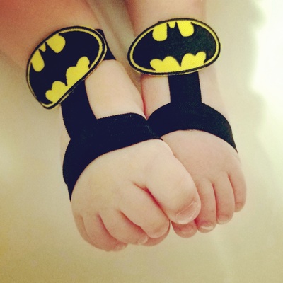 Batman barefoot sandals 