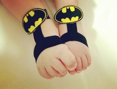 Batman barefoot sandals 