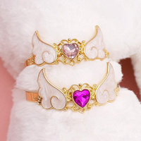 Fantasy Heart Angel Wings Bracelet Wrist Strap - Thumbnail 1