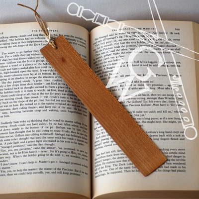 Wand wood bookmark sycamore