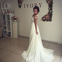 2016 strapless lace wedding dress pwd0012 - Thumbnail 1