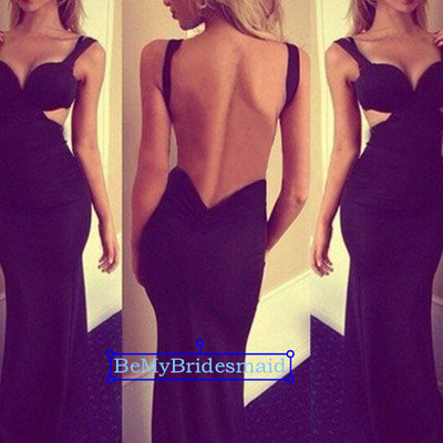 Sexy black spandex mermaid prom dresses 2017, prom dresses 2017,  black party dresses