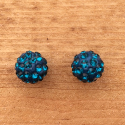 Sparkle Earrings - Turquoise