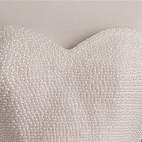 Tulle and Beads Wedding Dress pwd0056 - Thumbnail 2