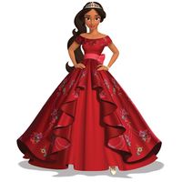 P310 elena of avalor costume movie cosplay princess party custom made dress gown - Thumbnail 1