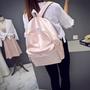 Metallic Pink and Silver Backpack-2