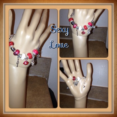 Sexy Love Charm Bracelet 