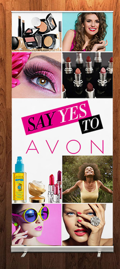 AVON - RETRACTABLE BANNER 1