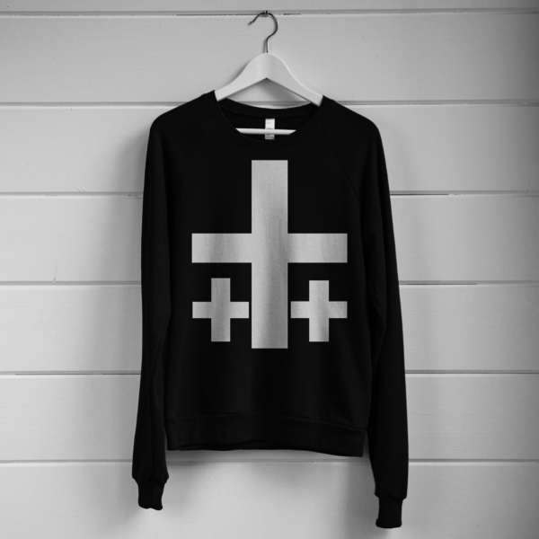 Cross Raglan sweater