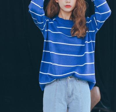 Harajuku Striped Sweaters in 3 Colors