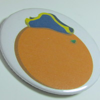 Naval Orange Pin - Thumbnail 2