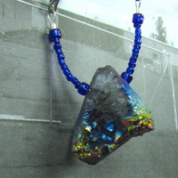 Smokey Rainbow quartzNecklace - Thumbnail 2