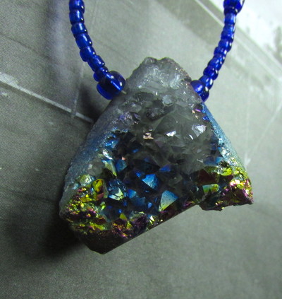 Smokey Rainbow quartzNecklace