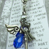 Blue Angel Necklace - Thumbnail 1