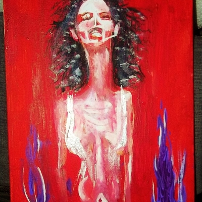 Dying against the rage of the light.