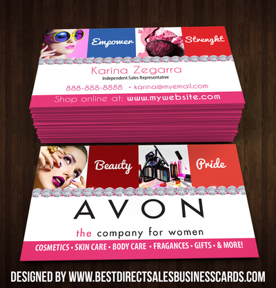 Avon Business Cards style 4