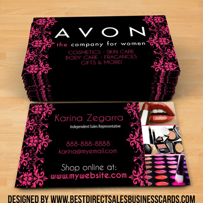 Avon business cards style 5