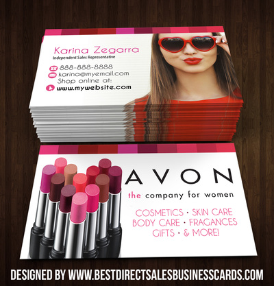Avon Business Cards style 6