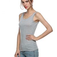 Plunge Back Tank Top - Thumbnail 1