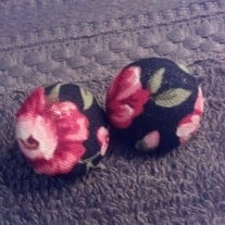 Vintage Floral earrings