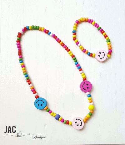Children Necklace and Bracelet Set