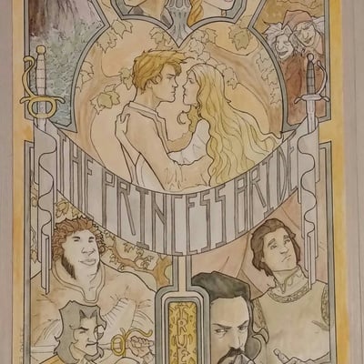 Princess bride original art