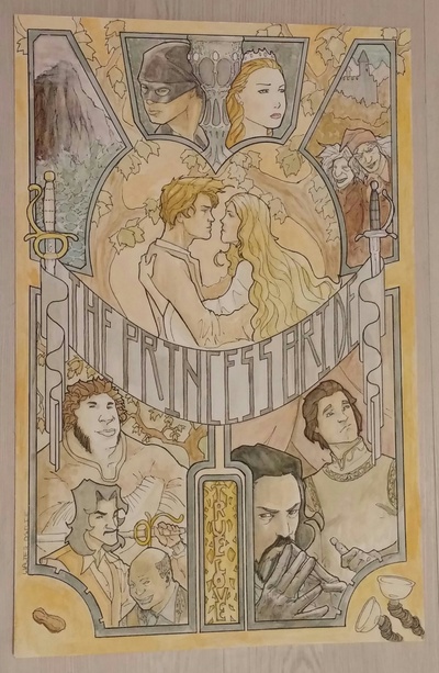 Princess Bride Original Art