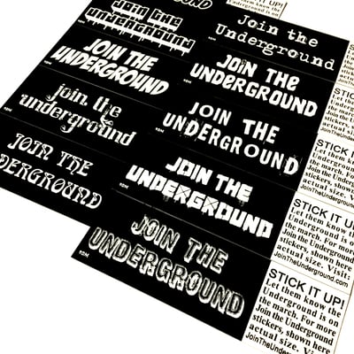 Join the underground - 2016 street pack
